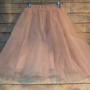 WDPL A-Line Tulle Skirt